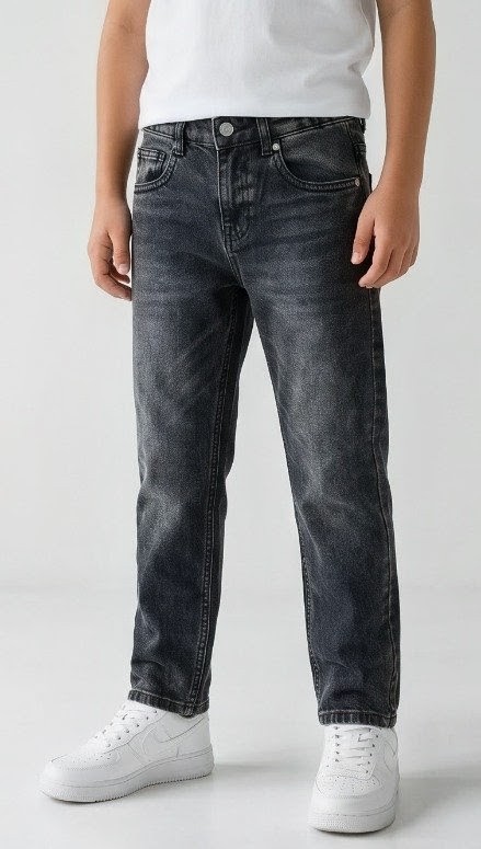 Olive + Fig Light Blue Slim Jeans