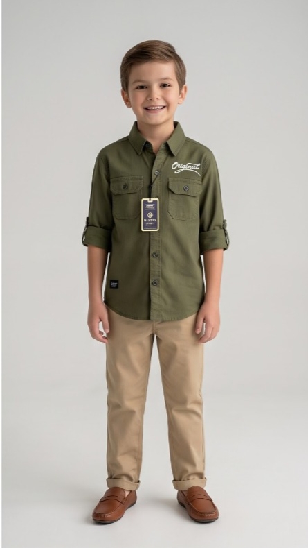 Original Cargo Shirt — Military Olive