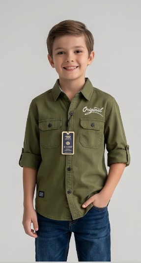 Original Cargo Shirt — Military Olive — image 2