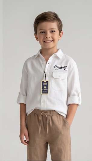 Original Cargo Shirt — Off White