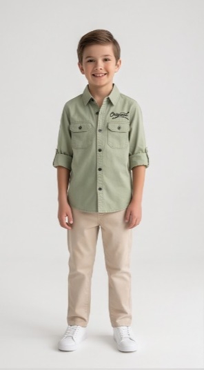 Original Cargo Shirt — Sage