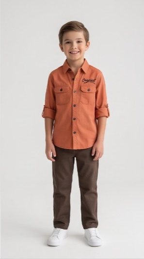 Original Cargo Shirt — Terracotta — image 2