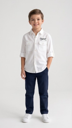 Original Cargo Shirt — White