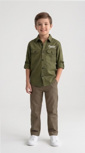 Original Cargo Shirt — Army Green — image 2