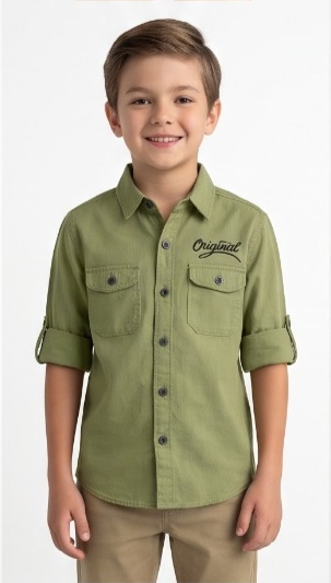 Original Cargo Shirt — Olive