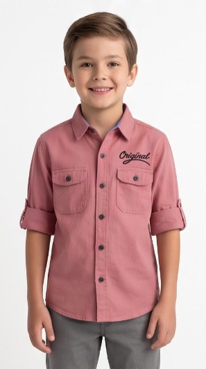 Original Cargo Shirt — Mauve