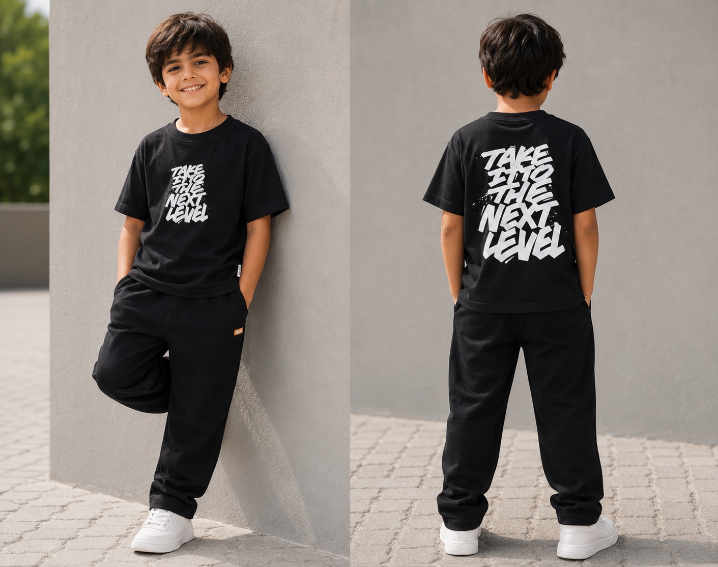 Take It To The Next Level Print T-Shirt