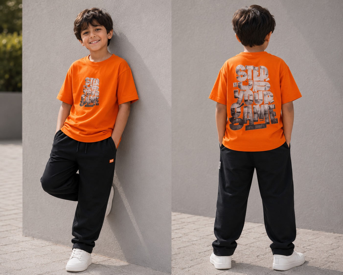 Step Up Your Game Print T-Shirt