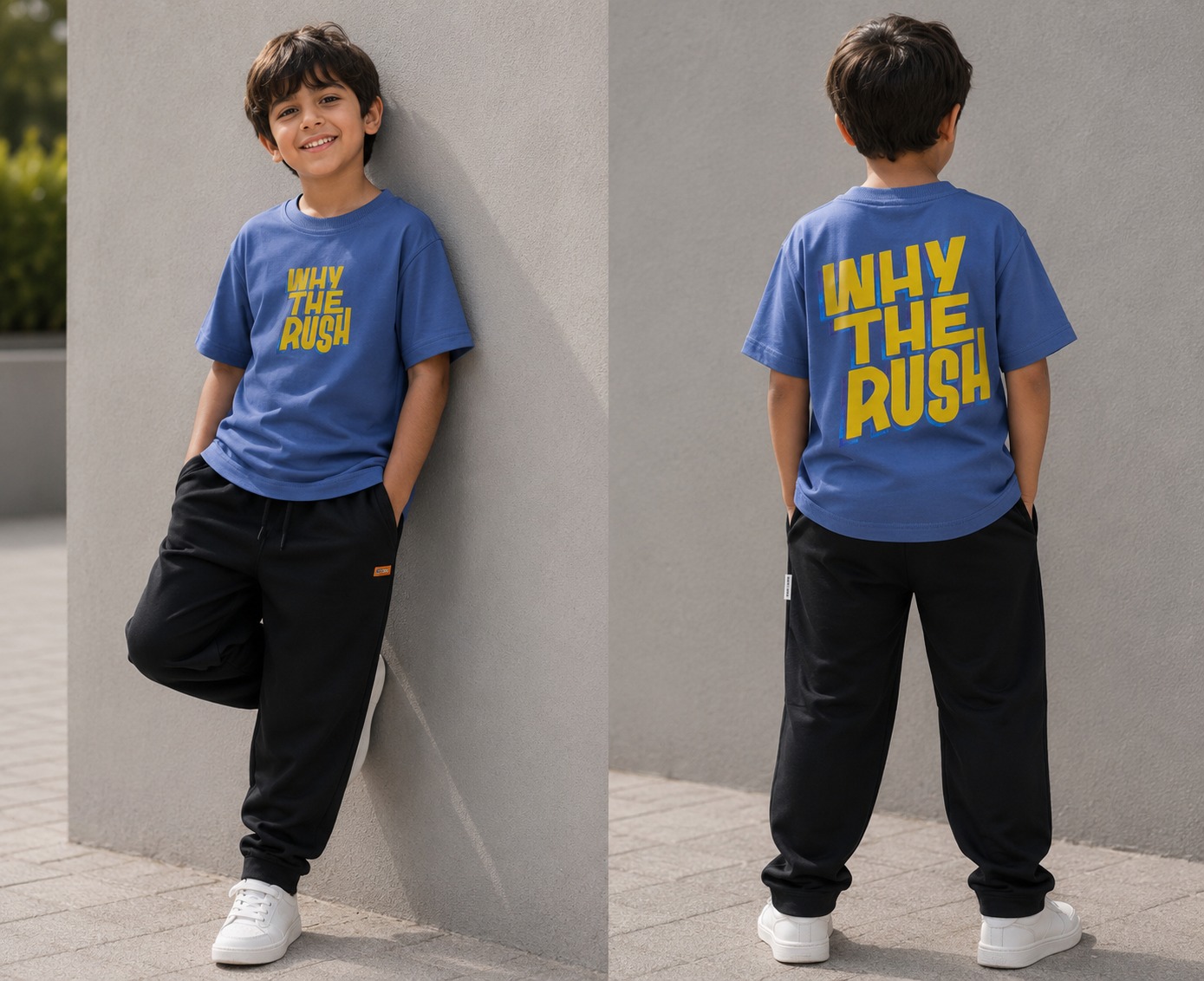 Why The Rush Print T-Shirt