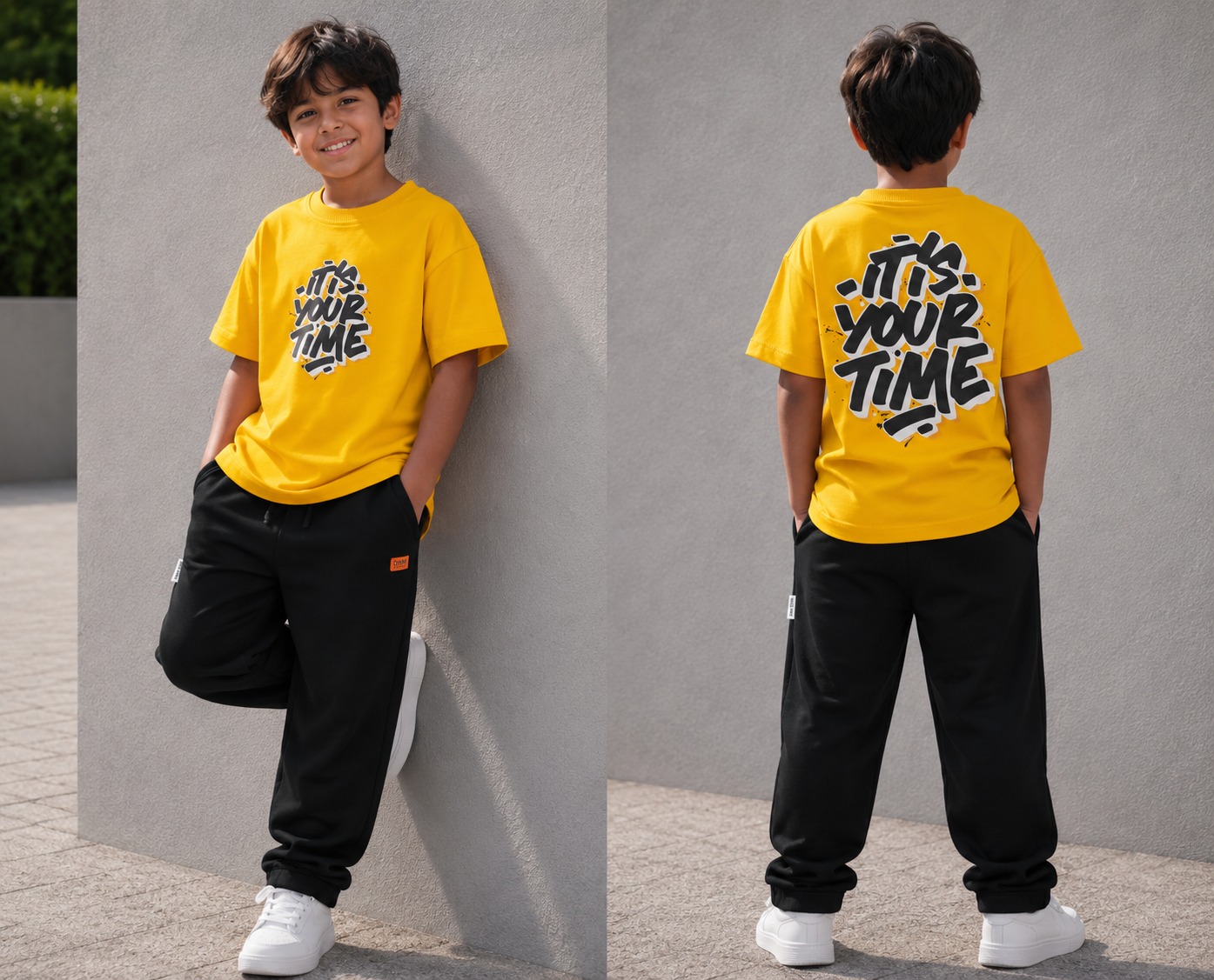 It Is Your Time Print T-Shirt