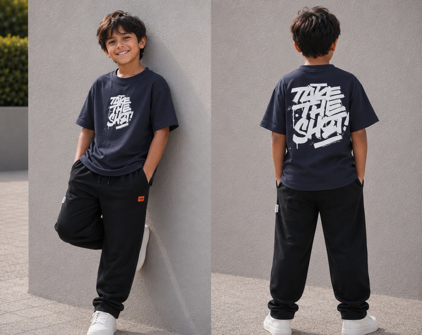 Take The Shot Print T-Shirt