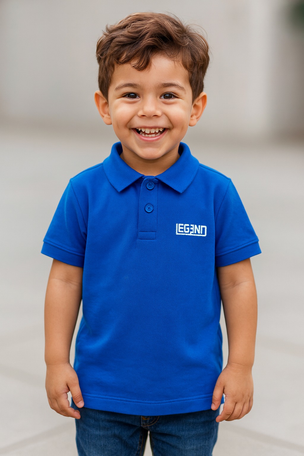 Legend Polo T-Shirt — Royal Blue