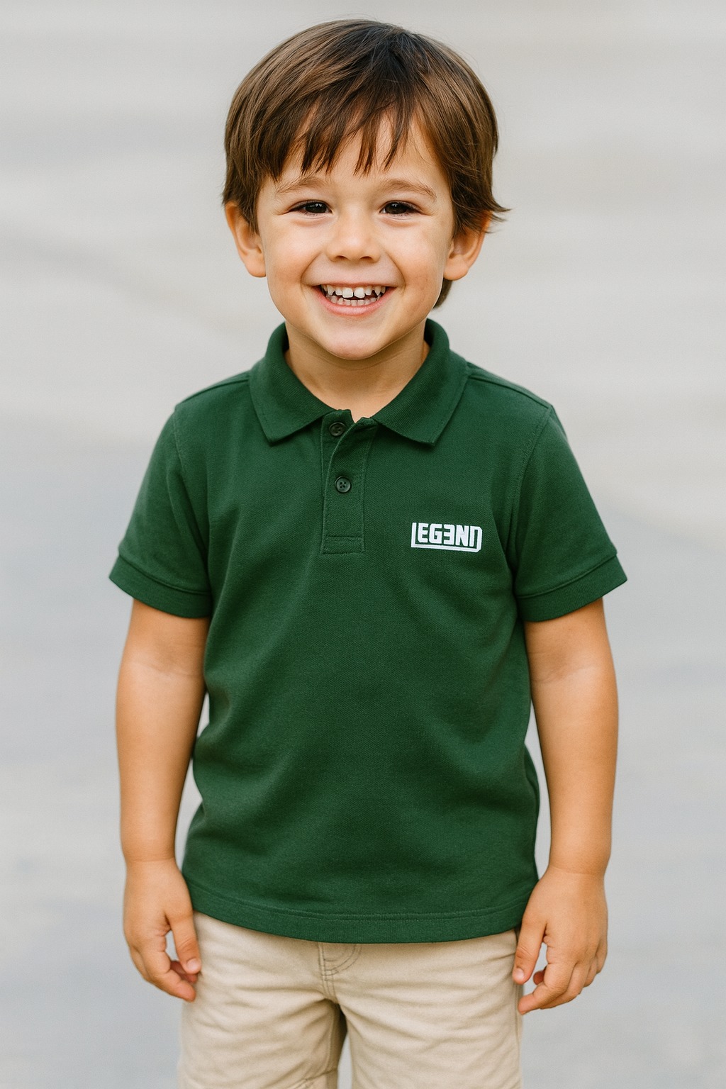 Legend Polo T-Shirt — Forest Green