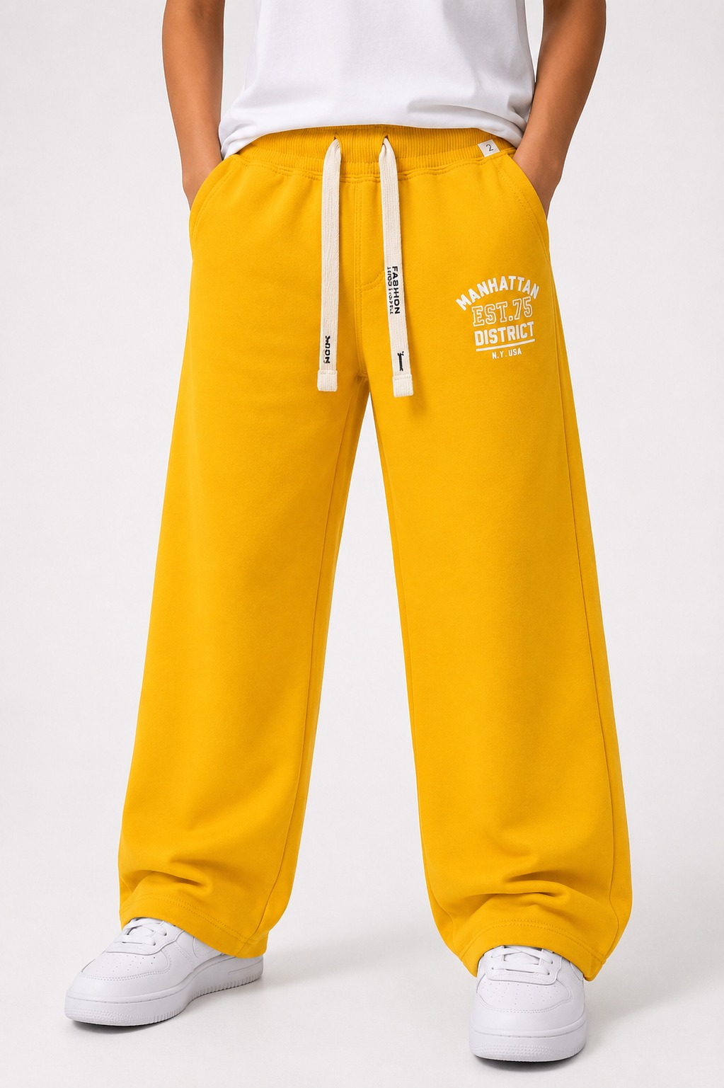 Track Pant — Mustard Manhattan District