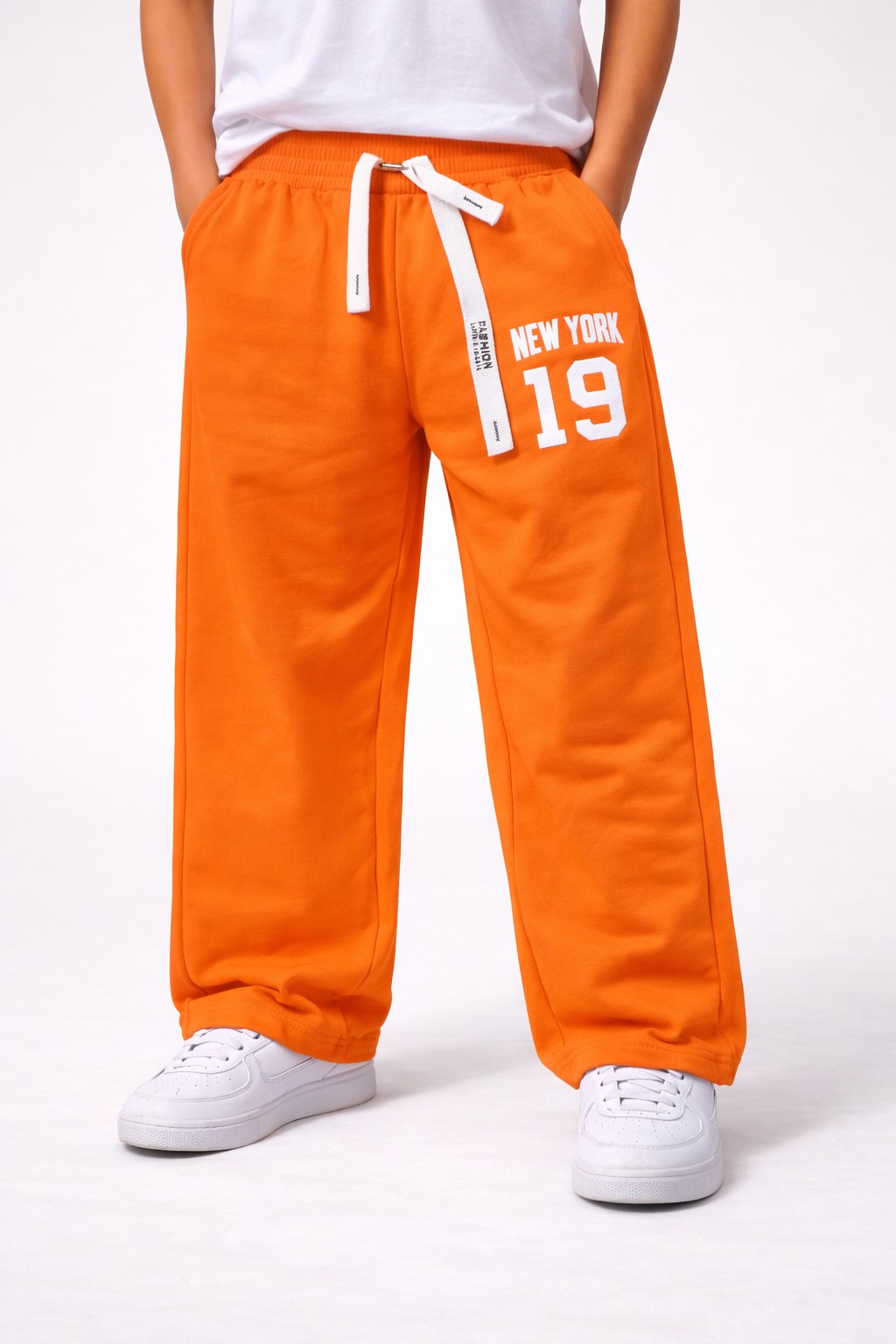 Track Pant — Orange New York 19
