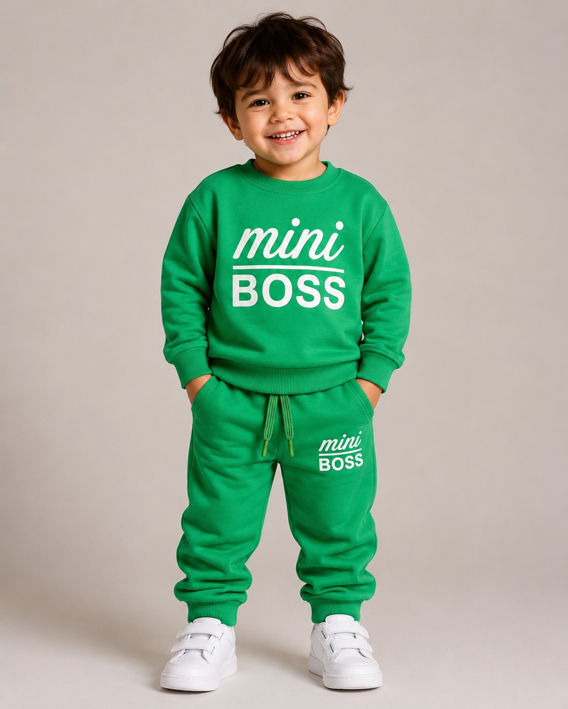 Mini Boss Co-ord Set — Green