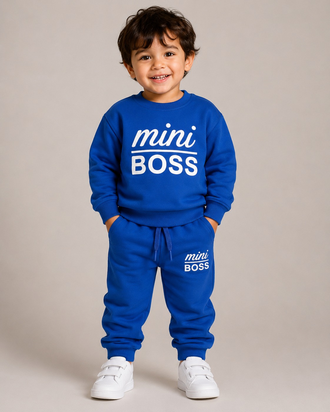Mini Boss Co-ord Set — Royal Blue