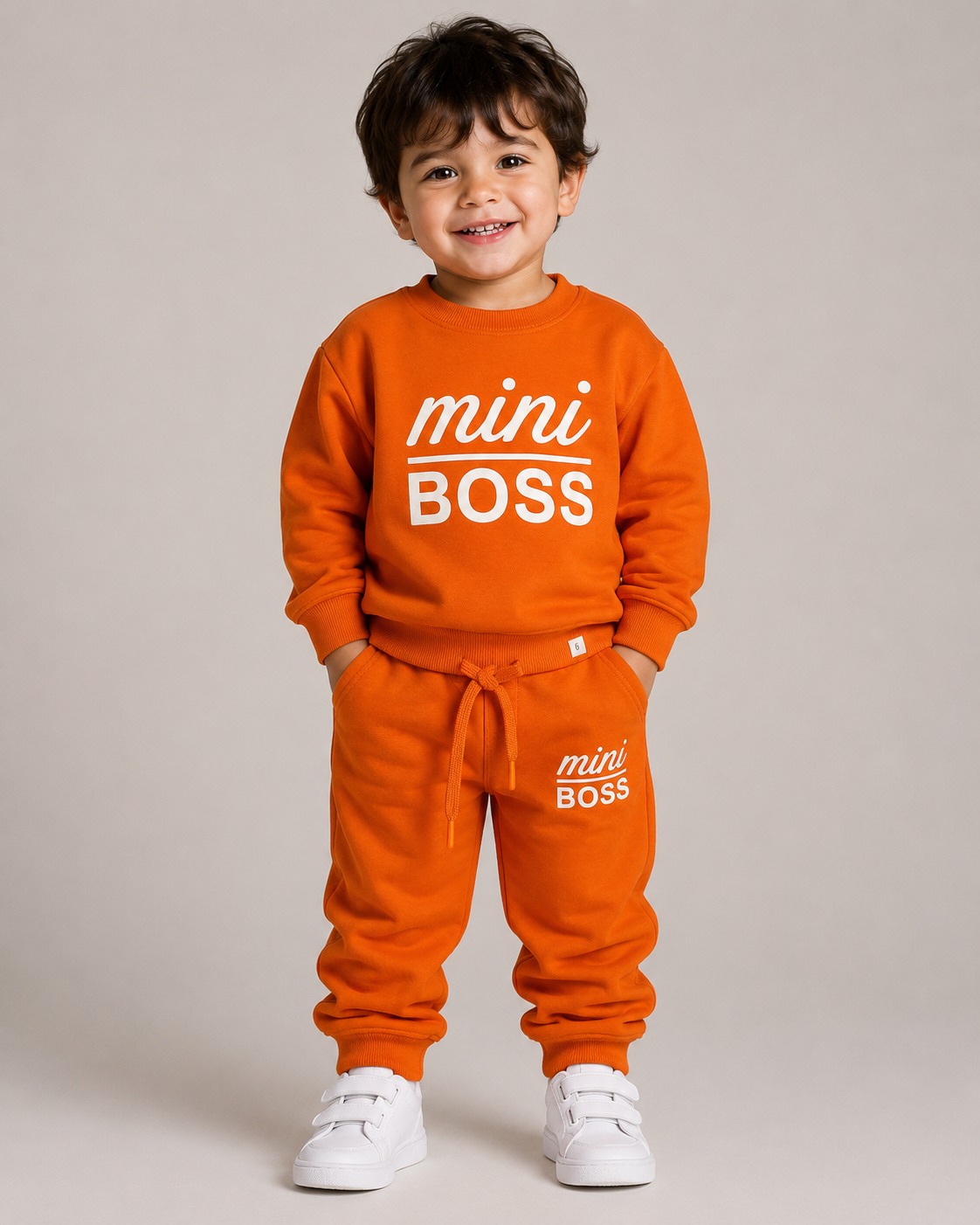 Mini Boss Co-ord Set — Orange