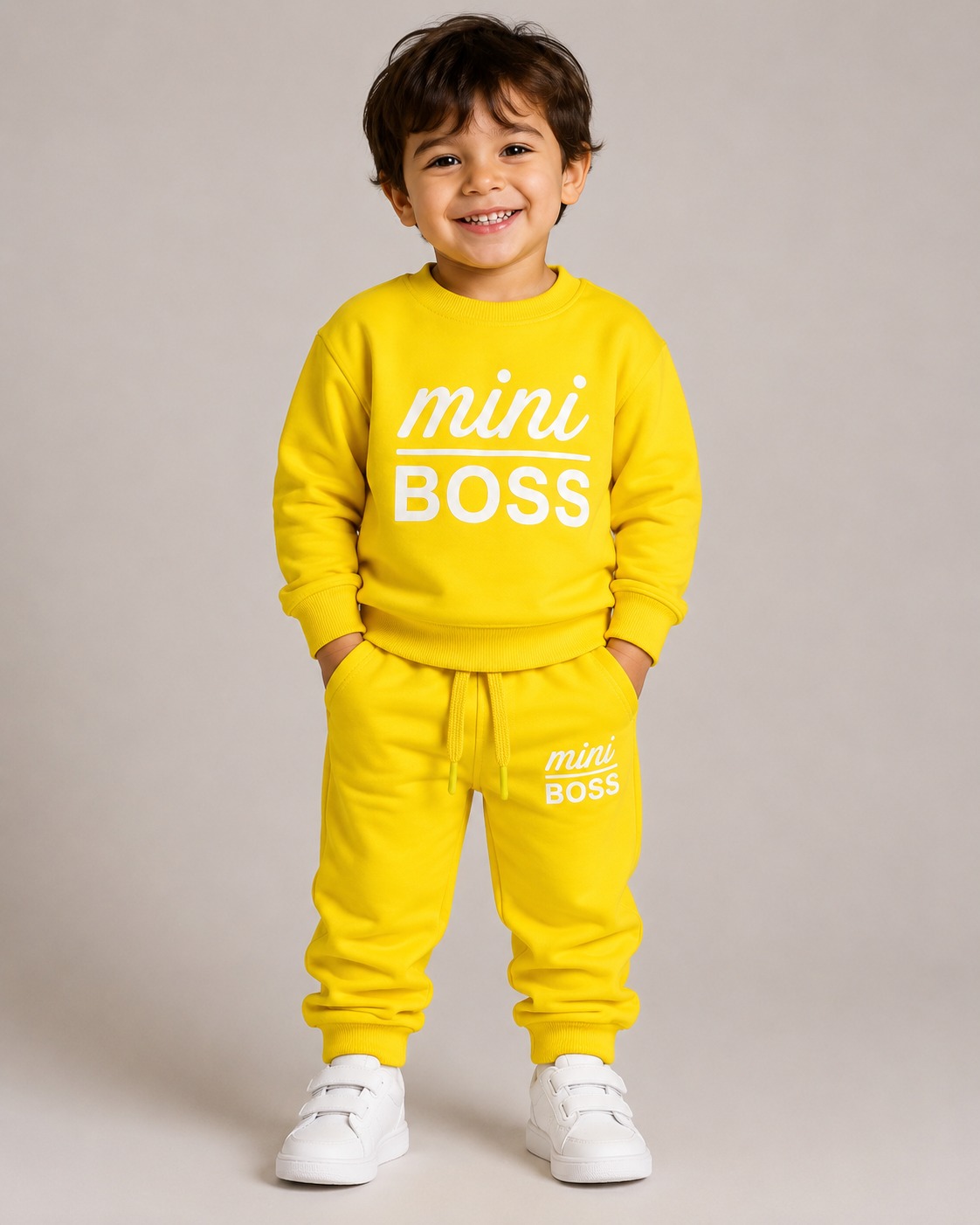 Mini Boss Co-ord Set — Yellow