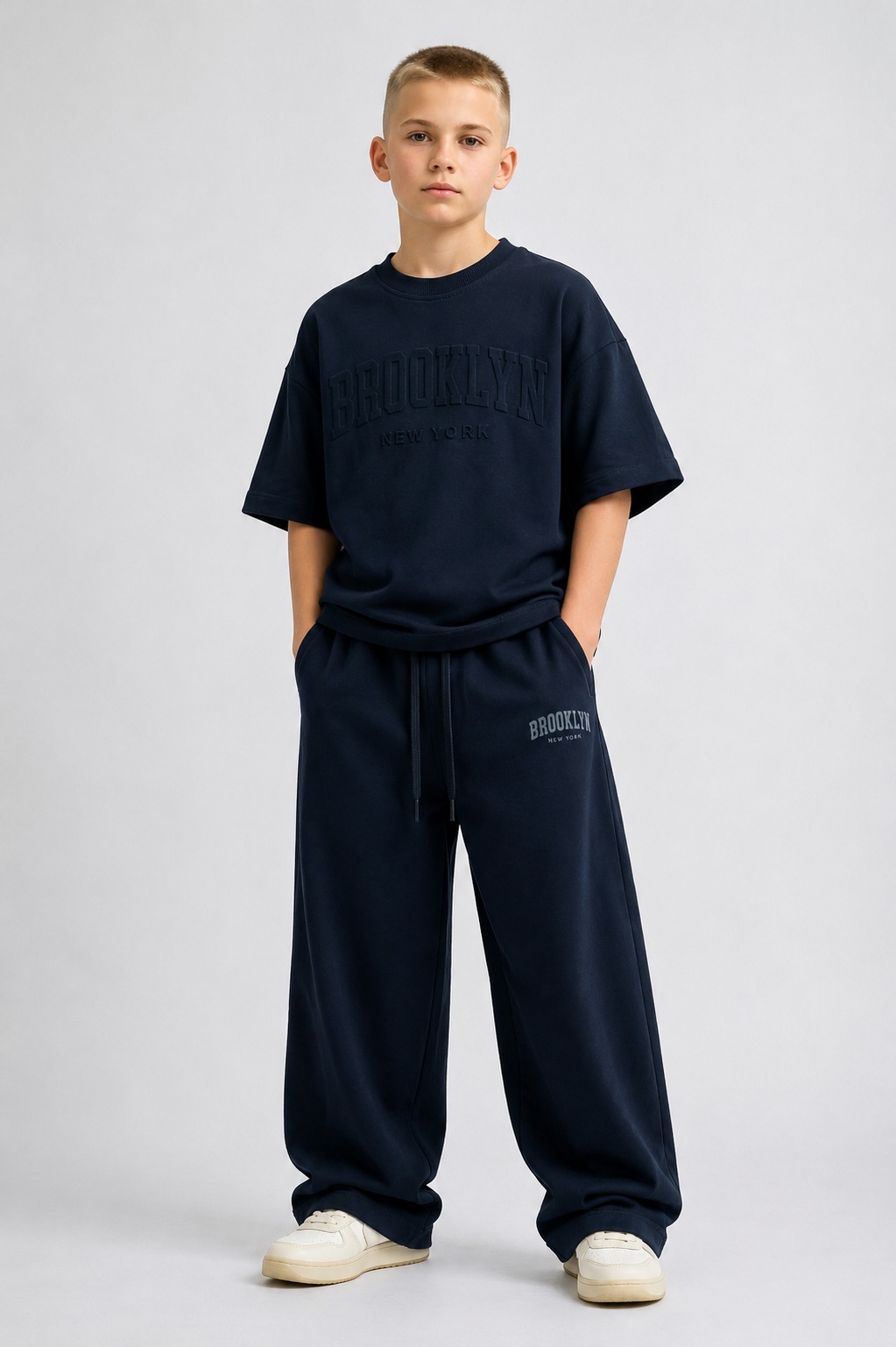 Brooklyn Co-ord Set — Navy
