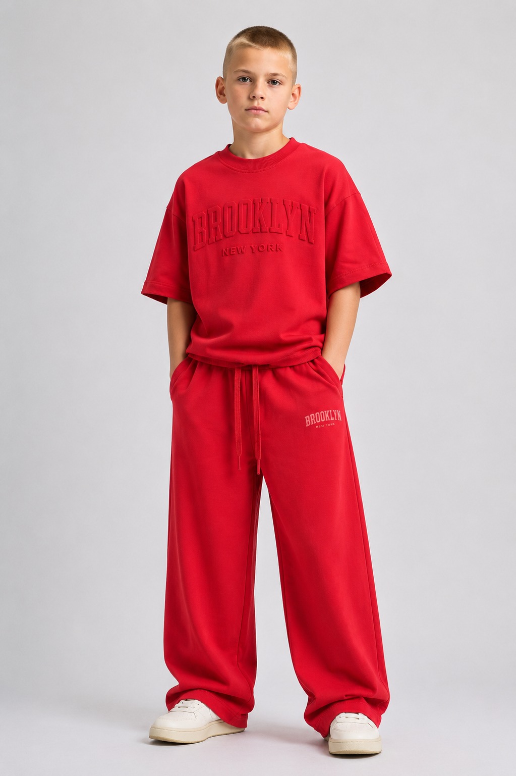 Brooklyn Co-ord Set — Red