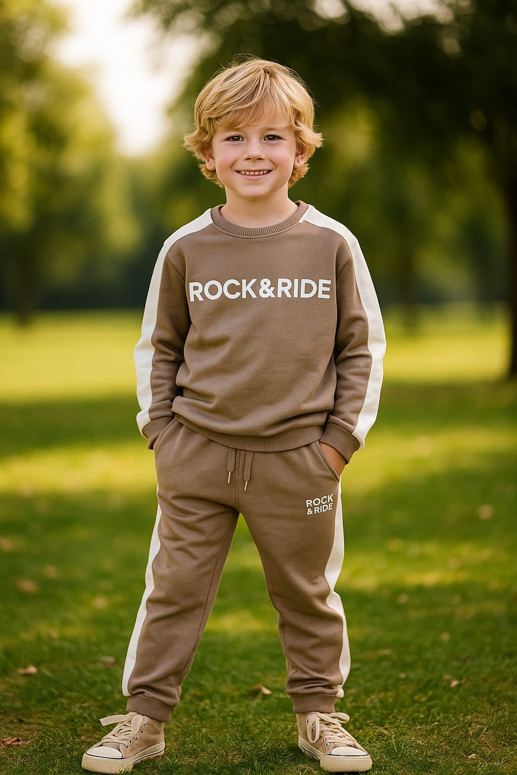 Rock N Ride Co-ord Set — Mocha
