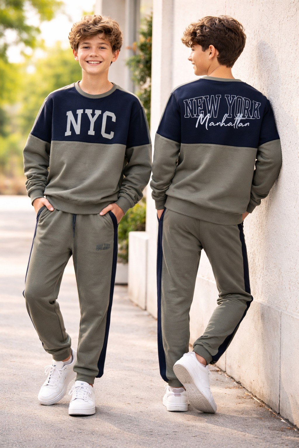 NYC Co-ord Set — Olive
