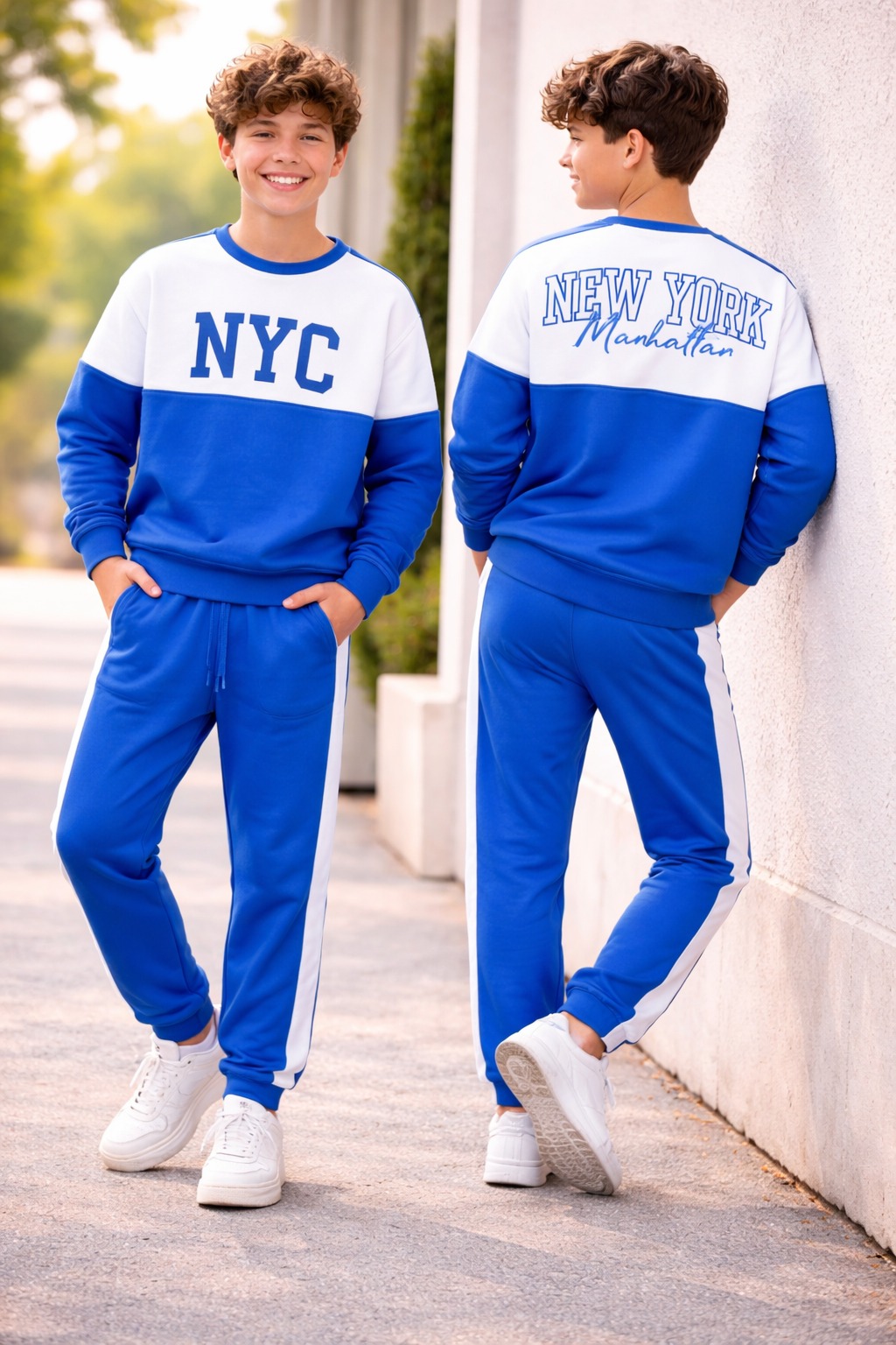 NYC Co-ord Set — Royal Blue