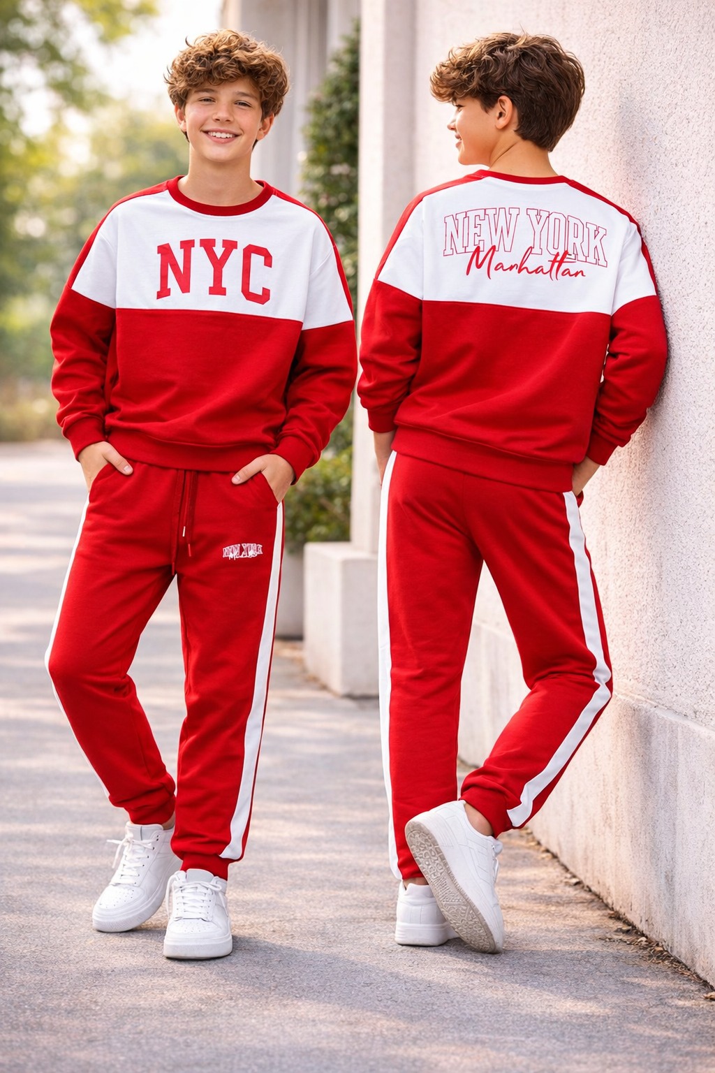 NYC Co-ord Set — Red