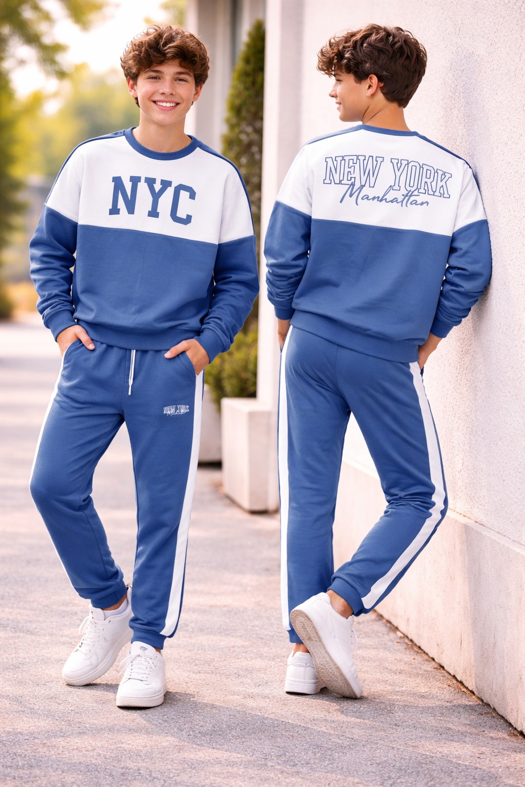 NYC Co-ord Set — Steel Blue — image 2