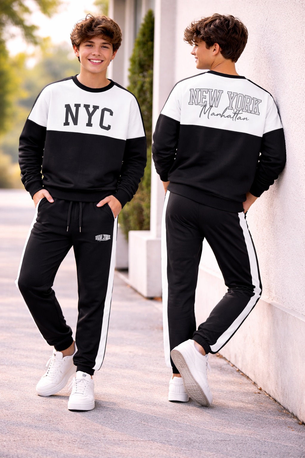 NYC Co-ord Set — Black