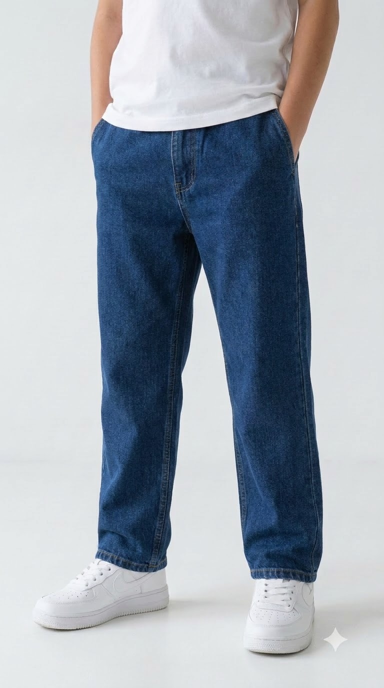 Regular Fit Pant — Dark Blue