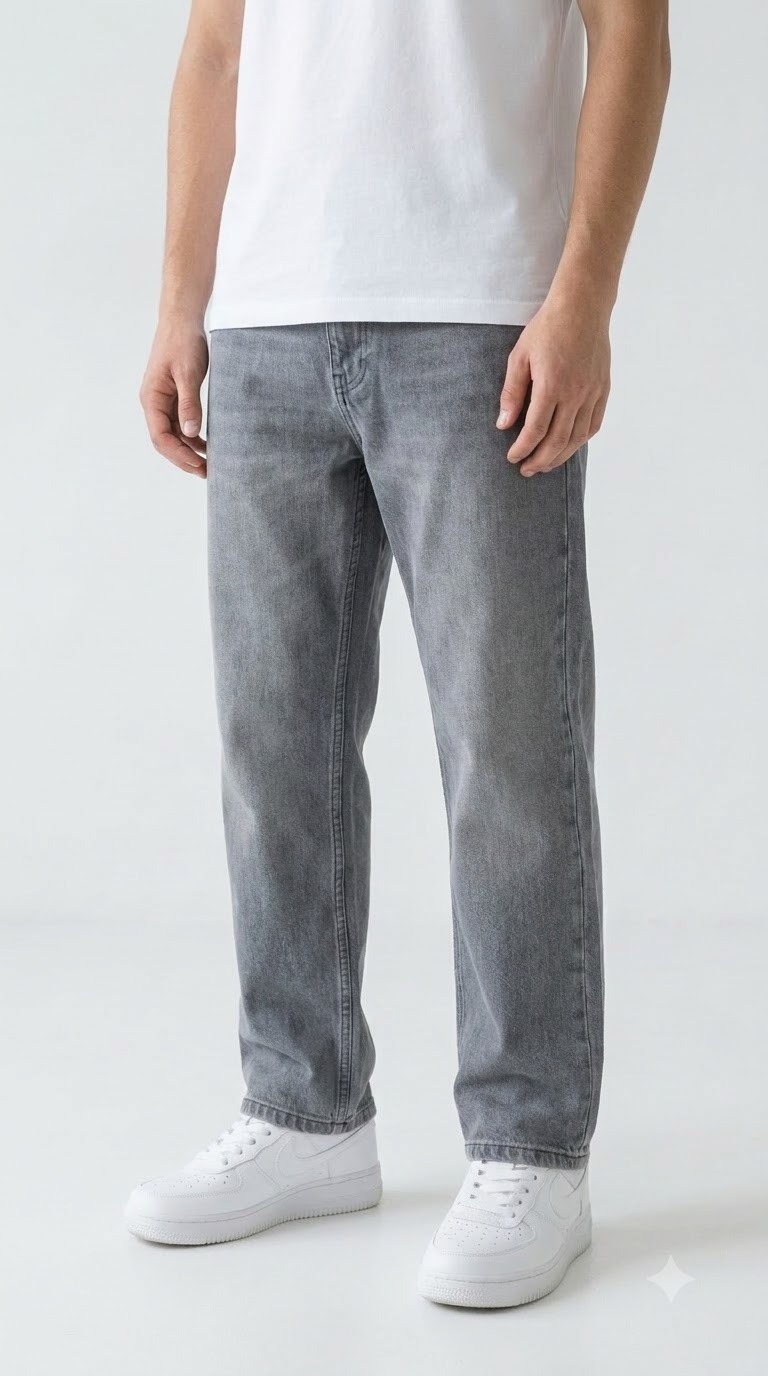 Regular Fit Pant — Grey