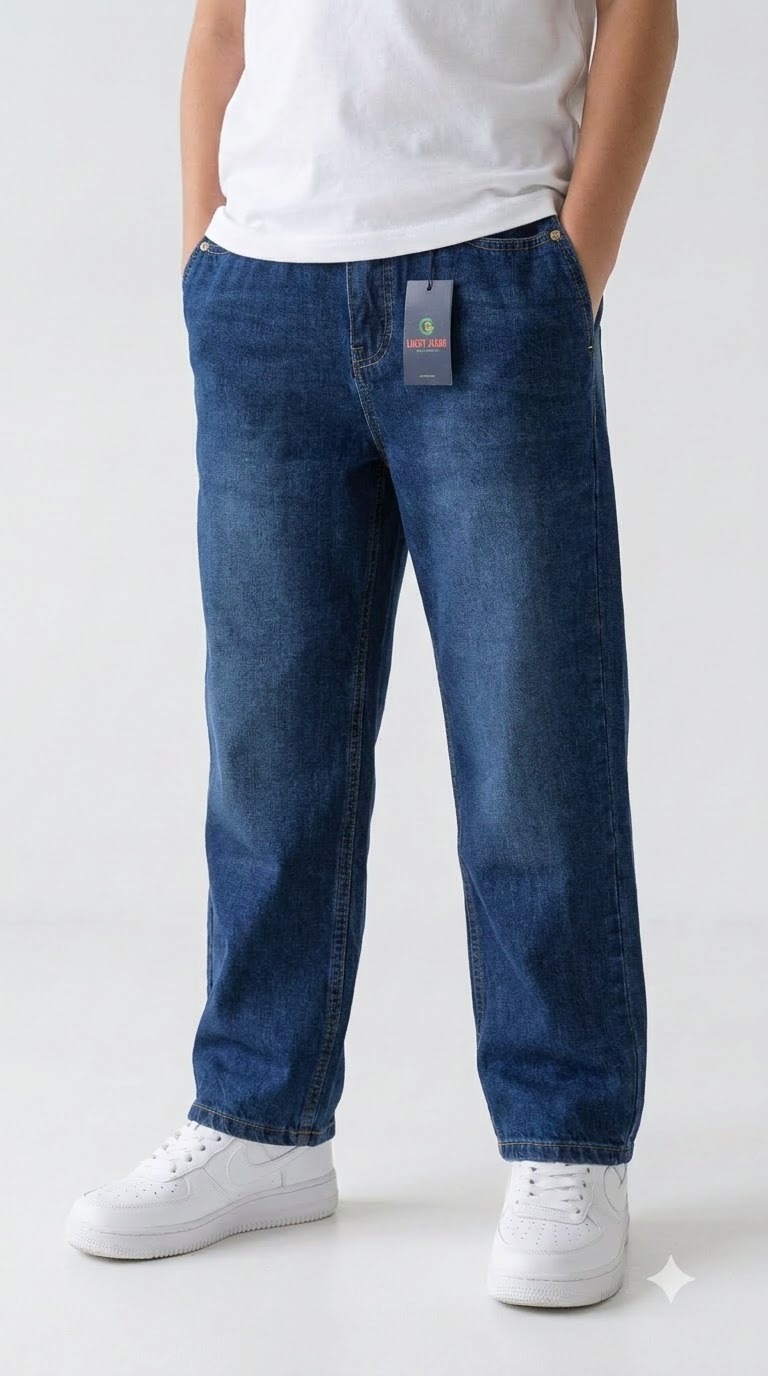 Regular Fit Pant — Navy Blue